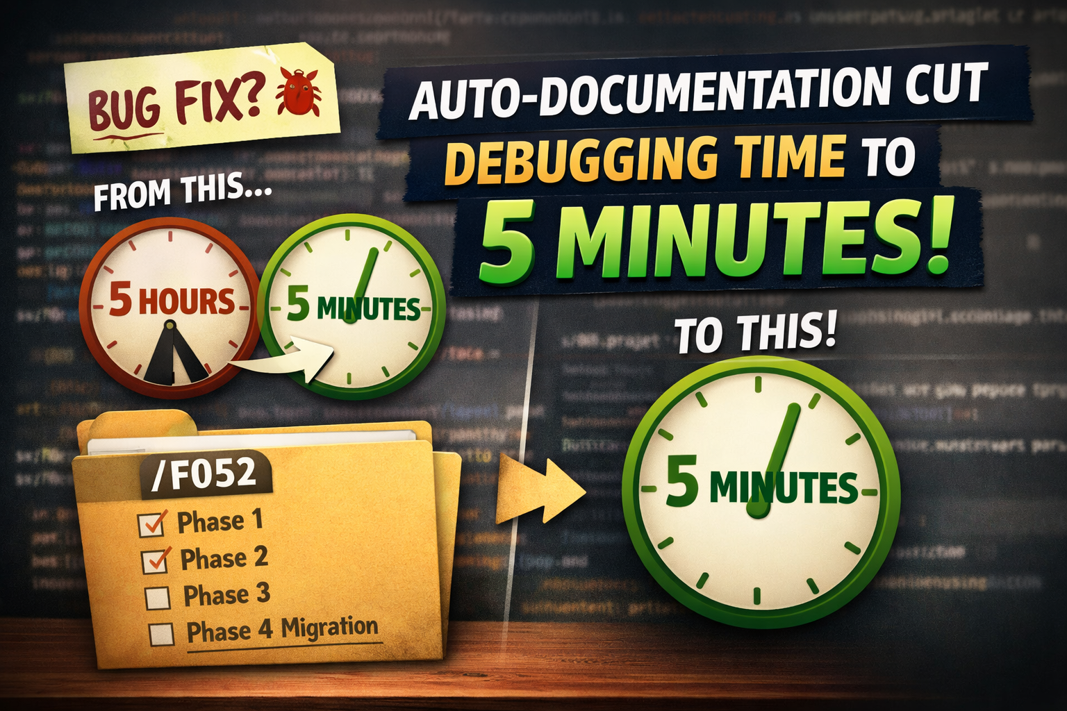 How Auto-Documentation in Vibe Coding Reduced Bug Fix Time to 5 Minutes