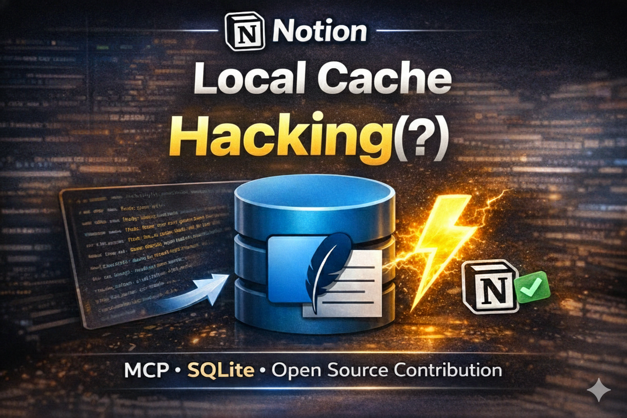 Reading 20K Notion Pages Without the API - Local Cache + My First Open Source PR