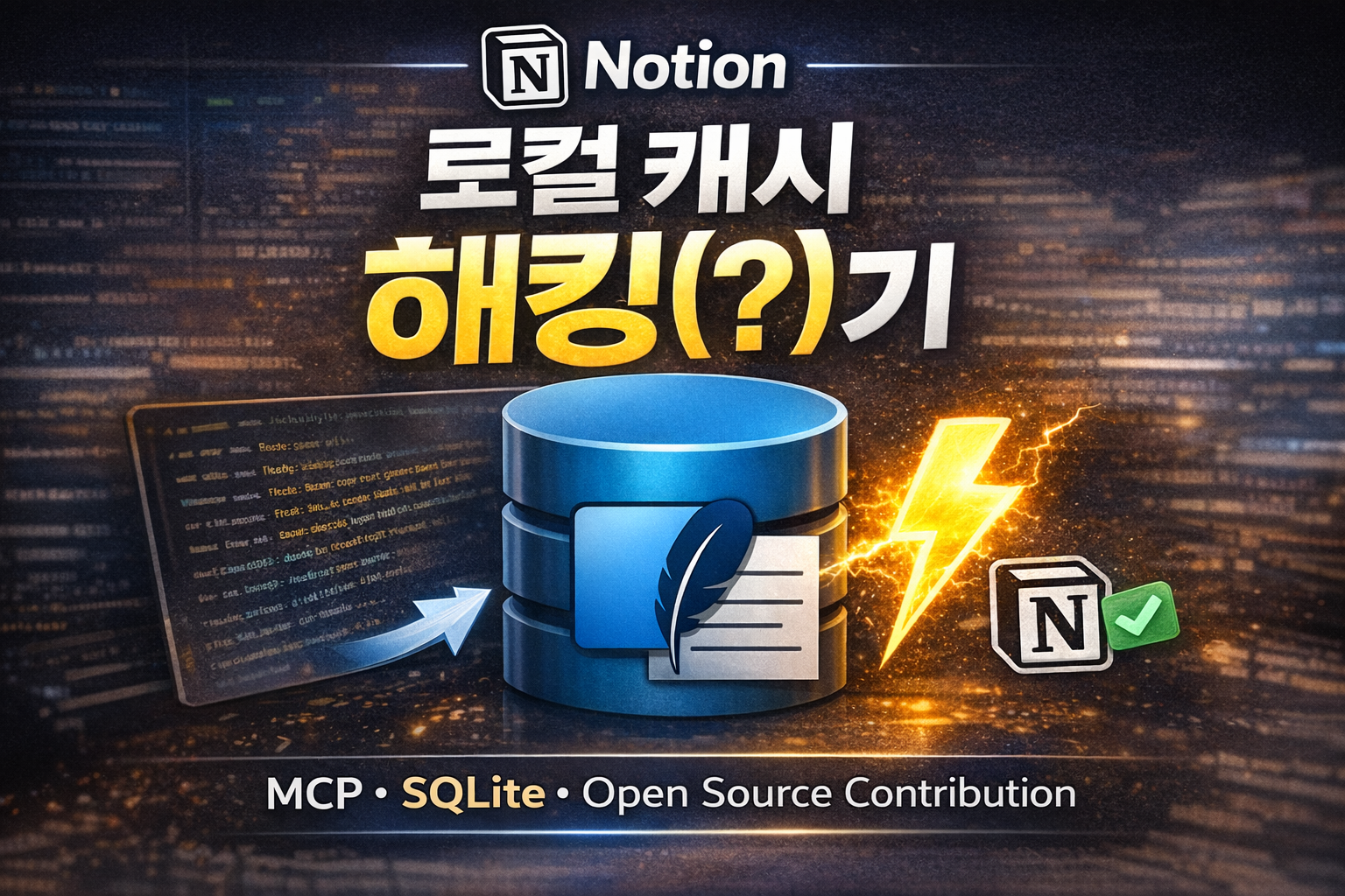 Notion API 없이 2만 페이지 읽기 - 로컬 캐시 + 오픈소스 기여기