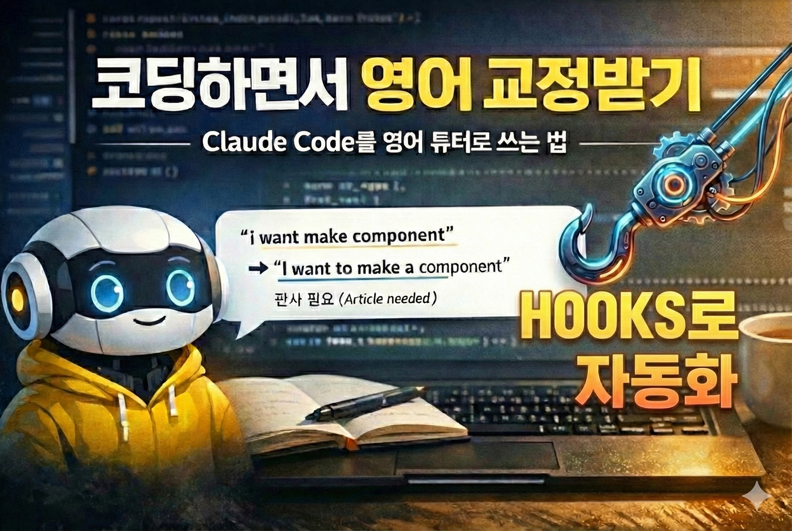 코딩하면서 영어 교정받기